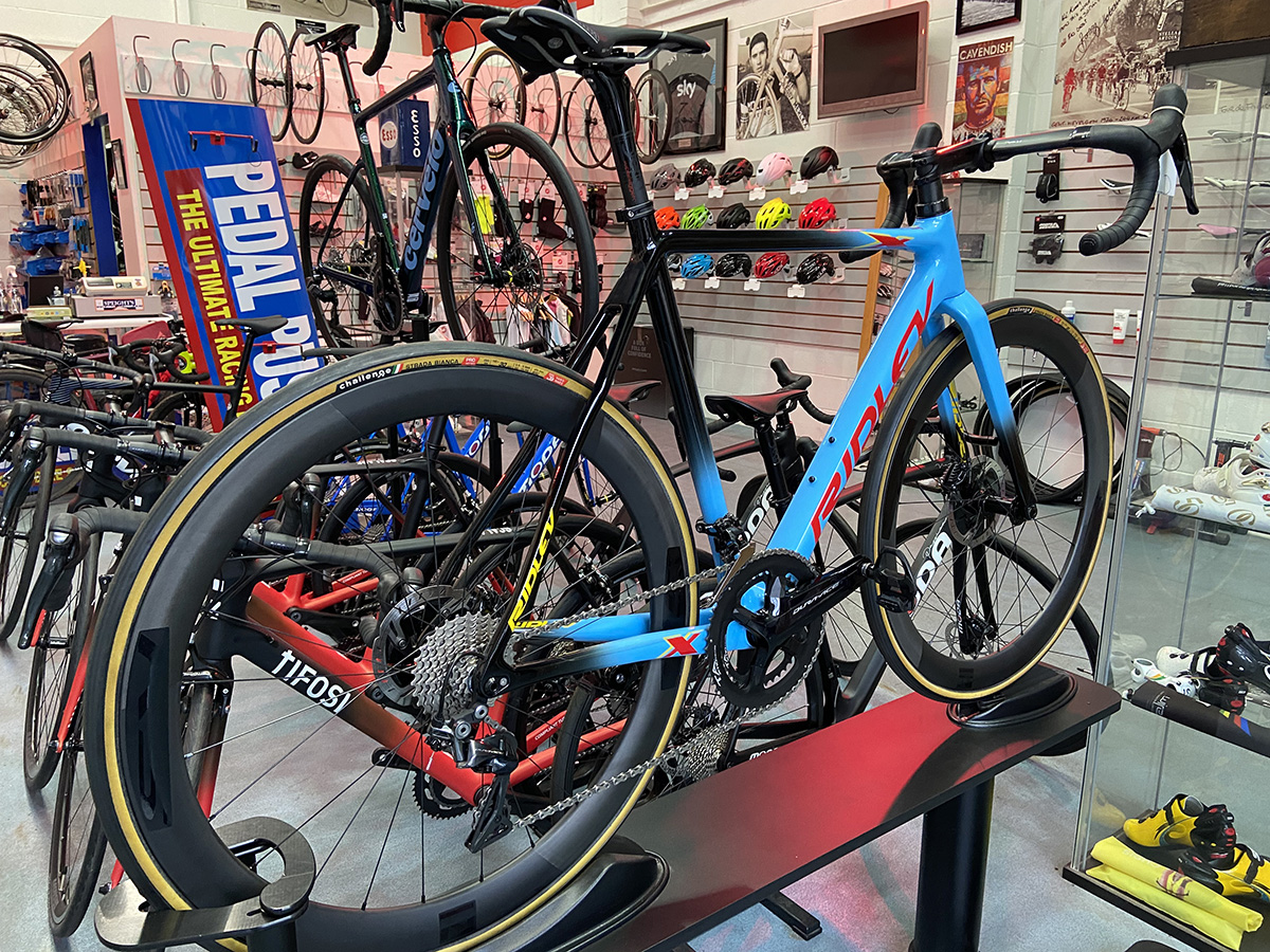Racing Bike Showroom Pedal Pushers Bike Shop Grantham, Lincs